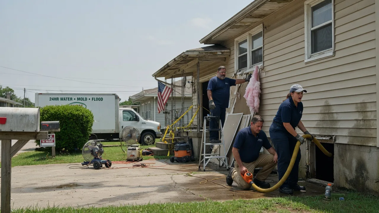 Water Damage Repair in Vanderbilt, PA near me